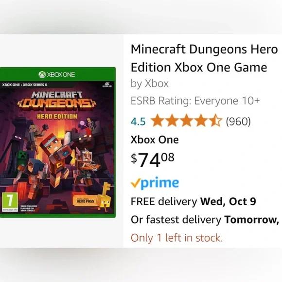 Minecraft Dungeons Xbox - Picture 3 of 3